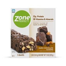 ZONE DK CHO ALMD 45G BAR 4-5PKS